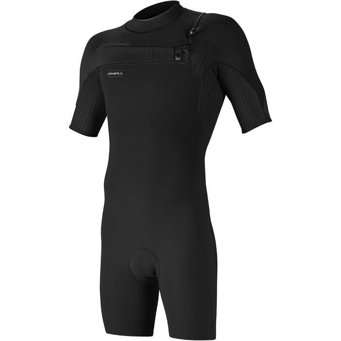 O'neill Reactor II 2mm Spring Wetsuit Mens store L Black Full Zip Short Sleeve New